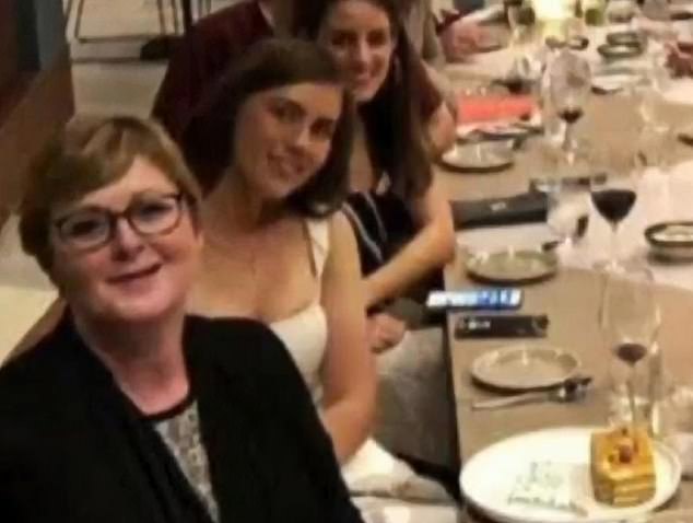 Ms Reynolds (pictured with Ms Higgins) came under political and media attention when young staffer Brittany Higgins claimed she was raped by Bruce Lehrmann in Ms Reynolds' parliamentary office in March 2021.