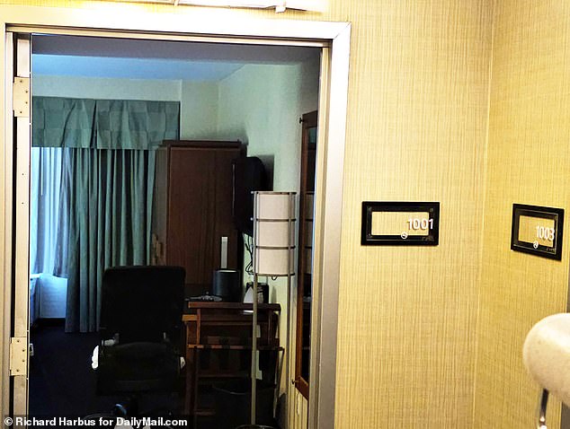 The unidentified victim was found in her room by an employee of the SoHo 54 hotel.