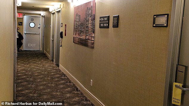 Victoria Marinucci, a woman who stayed in the room next to where Oleas-Arancibia's body was found, described the scene around the hotel as very frightening.