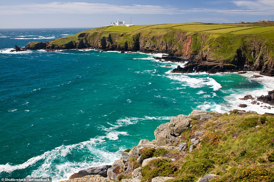 Lizard Point (above) in Cornwall is the southernmost point of mainland Britain.