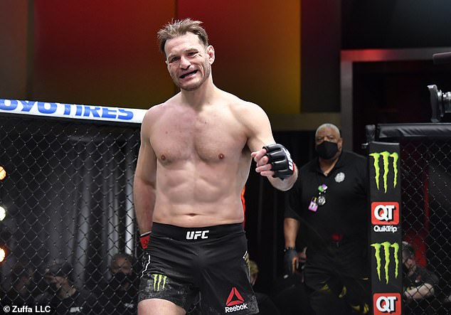 Stipe Miocic, 40, hasn't fought since March 2021, but he's next for Jones