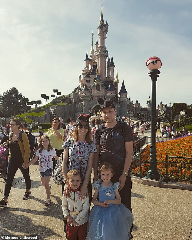 Melissa Littlewood and her family used Avios points to visit Disneyland Paris during the school holidays, when cash prices were sky-high