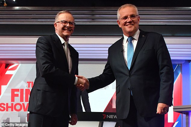 Albanese finished his debate with former Prime Minister Scott Morrison and then ran to get his phone so he could change his NRL tips.