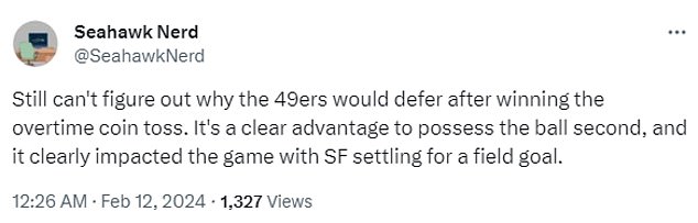 1707746231 568 Super Bowl 2024 San Francisco 49ers slammed as coin toss