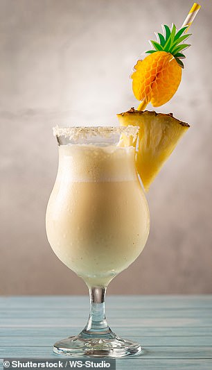 The piña colada is the official drink of Puerto Rico