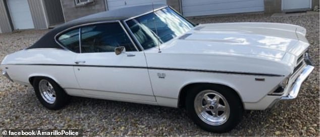 They drive a white 1969 Chevrolet Chevelle with a rear roof, a black stripe on the side and Wyoming license plates, police said.