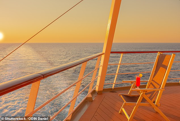 Cruise ships have plenty of secluded places to hide, Gordon says, even on small and medium-sized ships.