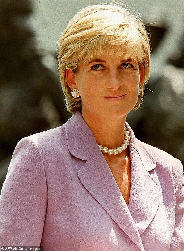 Pictured: Princess Diana in June 1997, just two months before she tragically died in a car accident in Paris.