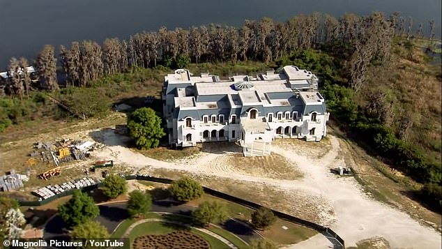 His multimillion-dollar Florida home is still unfinished