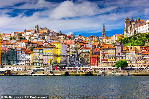 Porto, in tenth place, 