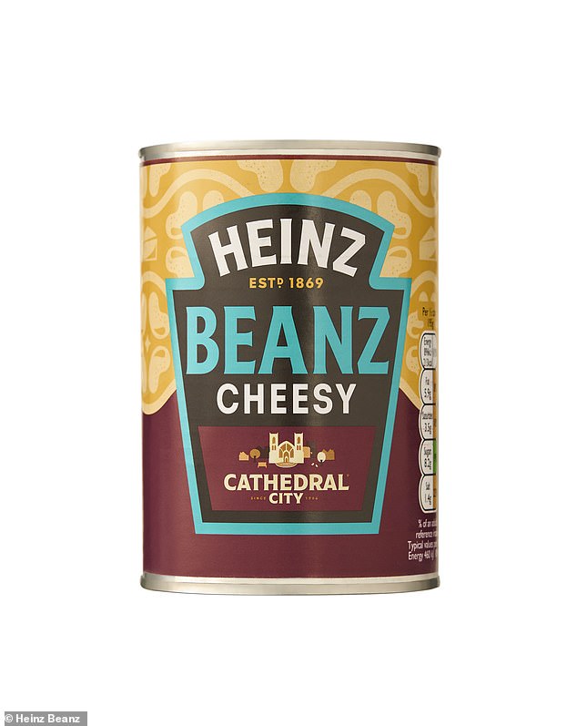 Pictured above is Heinz's latest offering - a can that combines two British classics: baked beans and cheddar cheese.