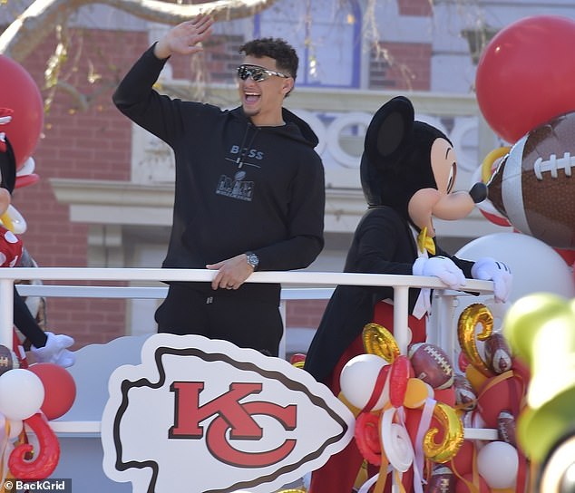 Mahomes admitted he hasn't had much time to sleep since his team won the Super Bowl.