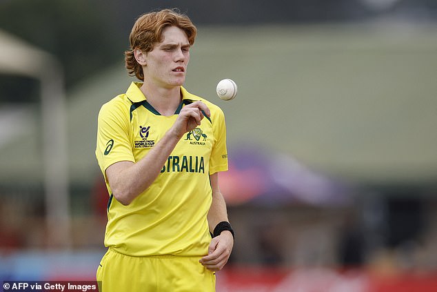 Callum Vidler has fast pace and will look to carve out a career like Brett Lee.