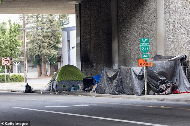 Shootings are expected to dislodge homeless people as they continue in the area until Tuesday