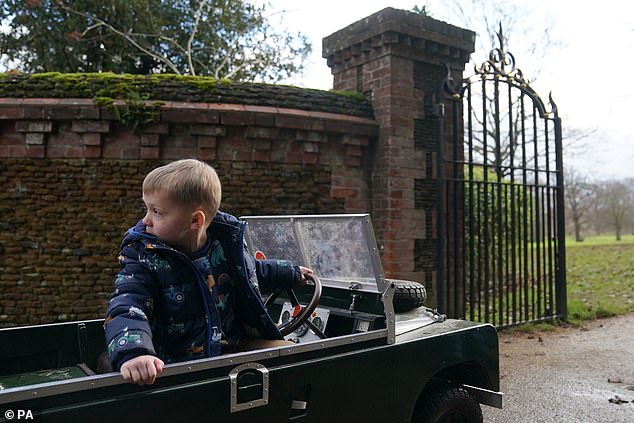 But it wasn't all smiles, as photographs captured the distraught driver as a police officer handed him a piece of yellow paper. Oliver pictured practicing careful driving
