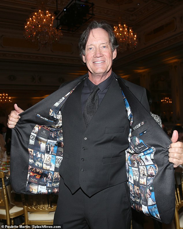 The Hercules: The Legendary Journeys actor Kevin Sorbo, 65, attended the event.