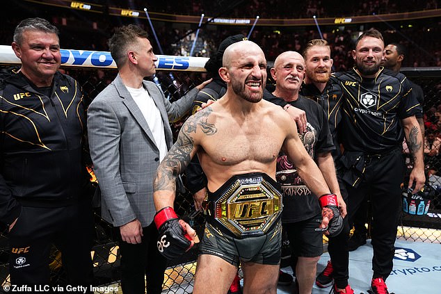 Volkanovski has defended featherweight five times and hopes to further extend his title on Saturday.
