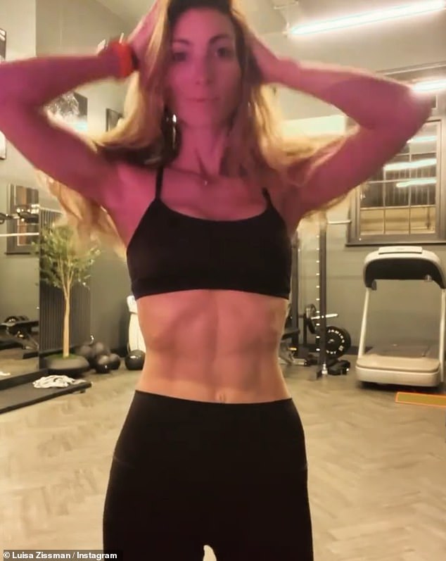 The Apprentice star, 36, once again proved her dedication to the gym when she took to Instagram with a stunning snap and clip on Tuesday.