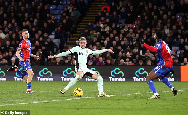 Gallagher scored his first Premier League goals of the season to help Chelsea beat Crystal Palace.