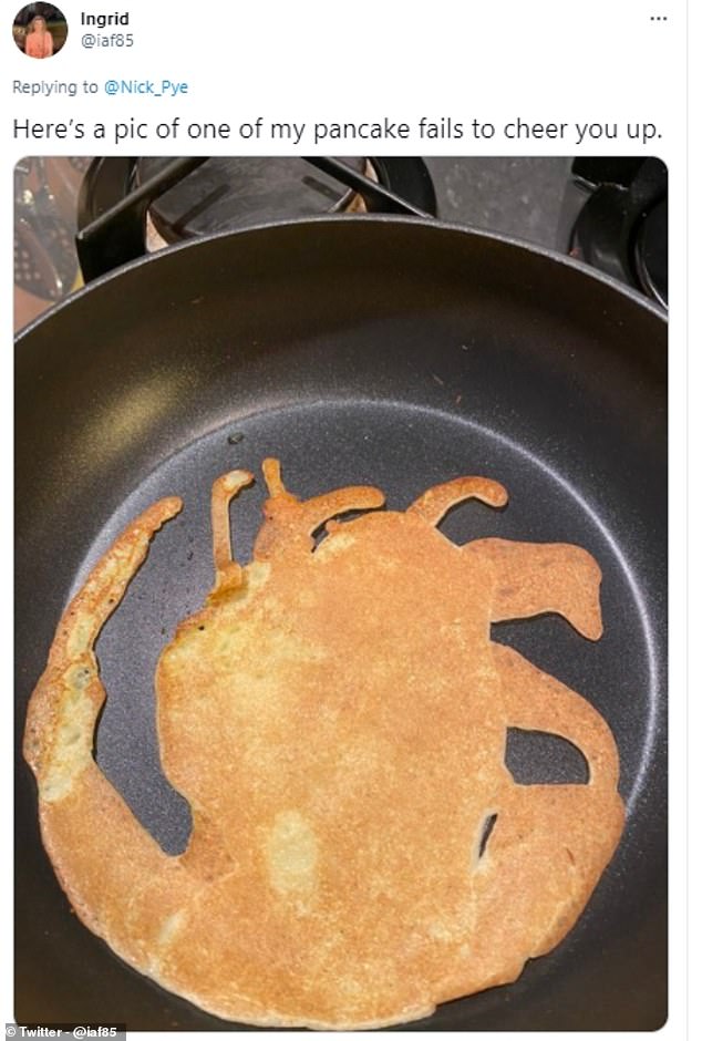 We've all felt the struggle of trying to get a pancake perfectly round. Experts say the problem is that the batter is poured into the center of a flat pan and then spreads out from there.