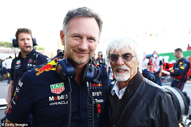Bernie Ecclestone has called for Horner to resign, but Horner attended a secret filming day with Red Bull on Tuesday and is reportedly planning to be at the launch of their new car.