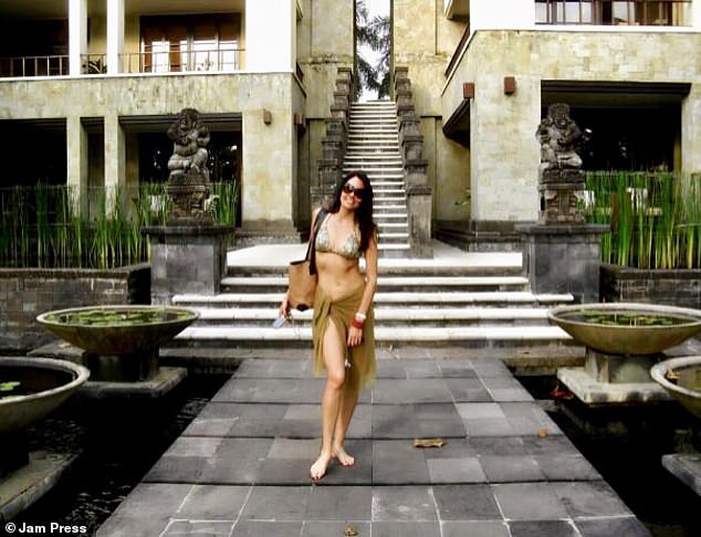She is currently dating five married men, one of whom is divorcing, but says they have set boundaries for themselves.  In the photo of a trip to Bali, planned by one of her lovers.