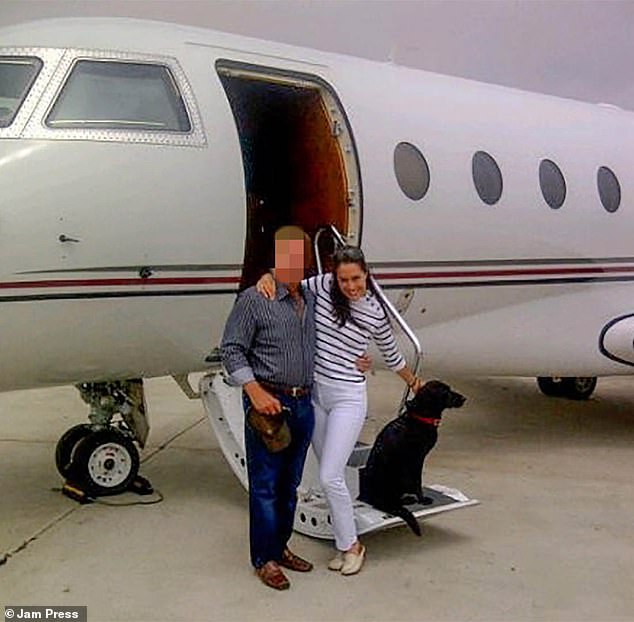 Gweneth, pictured with a married lover, about to board a private plane, saying that being a lover is about having fun, but also about creating a safe haven for both of you to enjoy a bit of escapism.