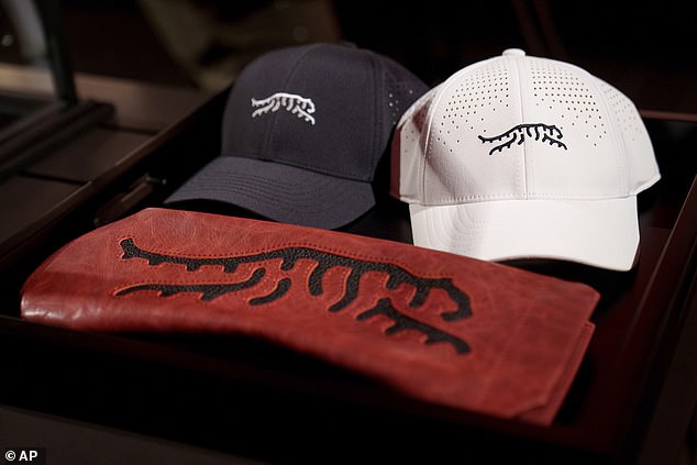 Caps and club head covers are among the accessories offered in the 'Sun Day Red' range
