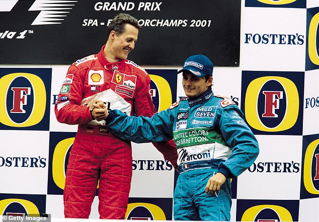 Fisichella (right) said Schumacher was probably the 