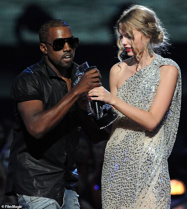 Taylor's feud with Kanye dates back to 2009, when he interrupted her acceptance speech for Best Female Video for You Belong with Me.