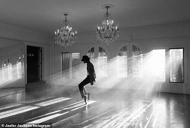 Jaafar proved he had mastered MJ's dance moves in a first official still from new biopic Michael