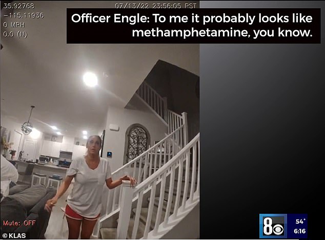 Long repeated several times that he did not know what the white powder in the ziplock bag was. Officer Engle told him: 