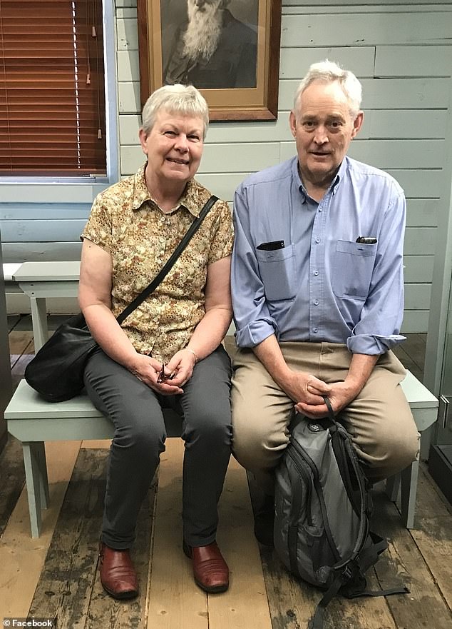 Pastor Ian Wilkinson was the only one to survive the deadly lunch, which claimed the life of his wife Heather Wilkinson, 66. He spent almost two months in the hospital.