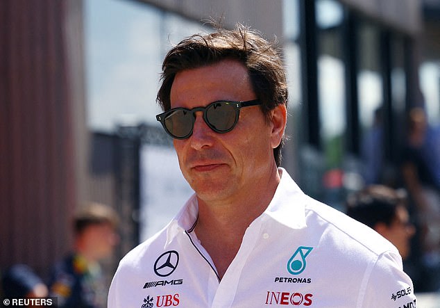 However, he said telling Toto Wolff that he would steal Hamilton from Mercedes was the talk 