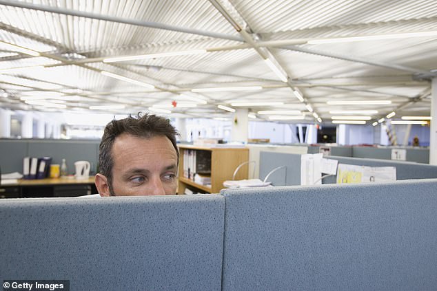 The problem started after someone in the office offered him coffee. She drank it 'very quickly' and it made her need to quickly go to the bathroom.