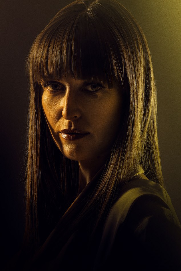 Pictured: Actress Clare Dunne, who plays Amanda in the Irish crime drama Kin on BBC1.