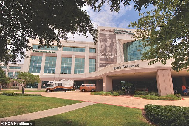 St. David's North Austin Medical Center, which has a 24-hour emergency department, is described on its website as a 441-bed acute care facility that provides maternity and newborn care, other women's health and many other specialties.  including heart and brain surgeries and robotic surgery