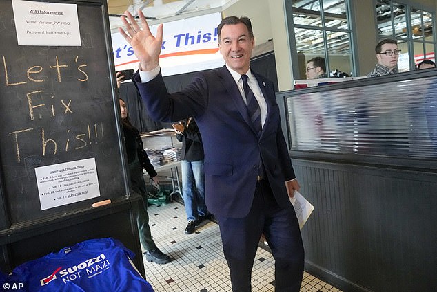 Suozzi, a former three-term congressman and Nassau County executive, left his former seat in Congress to run for governor, but lost in the primary to New York Governor Kathy Hochul.