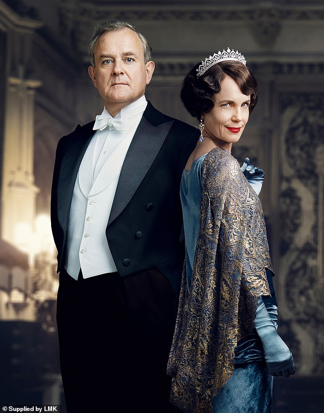 For the new season, bosses were hoping to bring back some of the big-name actors such as Hugh Bonneville (left), Michelle Dockery, Elizabeth McGovern (right) and Joanne Froggatt, who appeared in the previous six seasons and two spin-off films. .