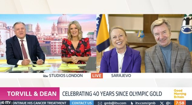 Live from Sarajevo, where the pair skated to Olympic gold, the iconic duo joined GMB from where it all started to discuss their final farewell tour.