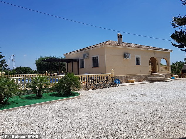 Phil and Anne Bulma's home in Almoradí, Spain, was ransacked twice