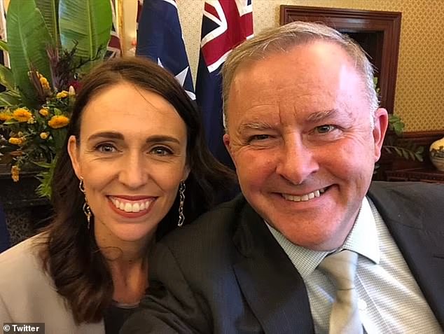 Jacinda Ardern and Anthony Albanese (pictured) have had a good relationship so far, with both leading centre-left governments.