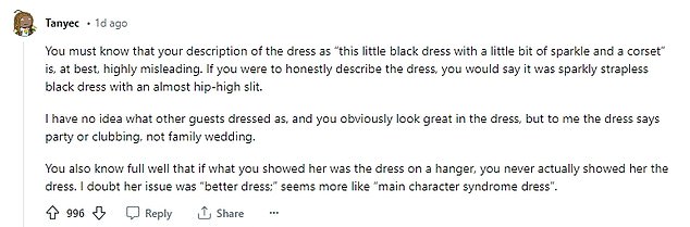 1707913330 179 Woman is SLAMMED for wearing a very form fitting dress with
