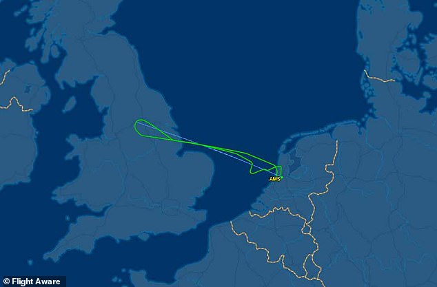 Flight DL133 was forced to turn back an hour after takeoff.