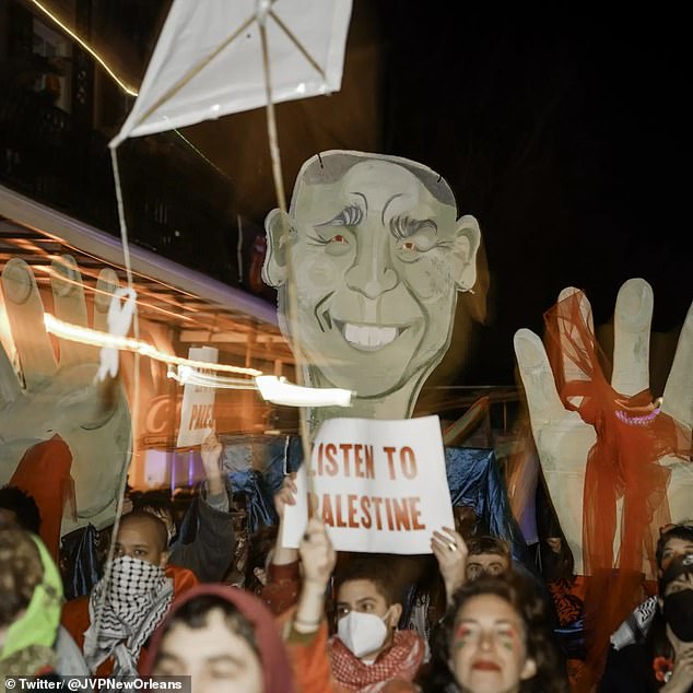 Parades in New Orleans are organized by social clubs known as krewes, and this year several of the groups demonstrated their solidarity with Palestine during the celebrations.