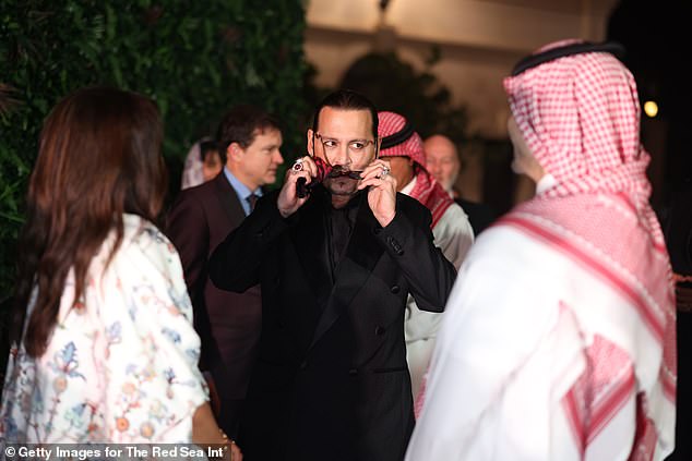 Depp told Vanity Fair that Saudi Arabia is experiencing a 