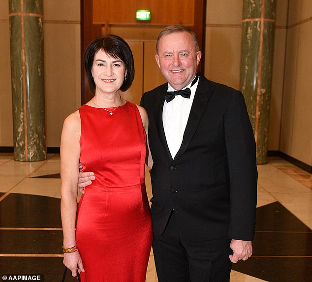 Albanese and his ex-wife Carmel Tebbutt, former deputy premier of New South Wales. The potential future prime minister said that 