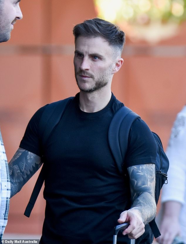Ash and Maddy were seen checking into Skye Suites in Sydney's Green Square after attending the first dinner, where MAFS is filming last week.
