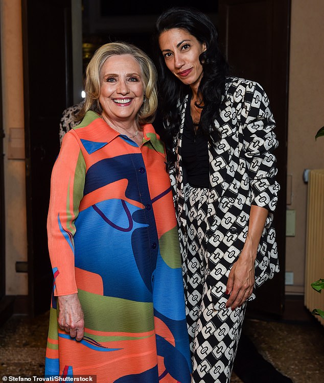 Huma is a former aide and confidant of former presidential candidate Hillary Clinton, who has several ties to the Soros family.