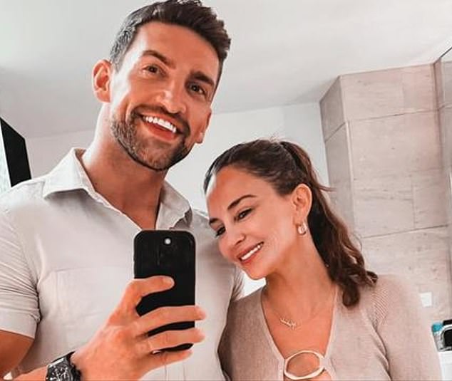 All traces of their marriage have been removed from Jakob's Instagram page, where since September she has been sharing photos of her new man (pictured).
